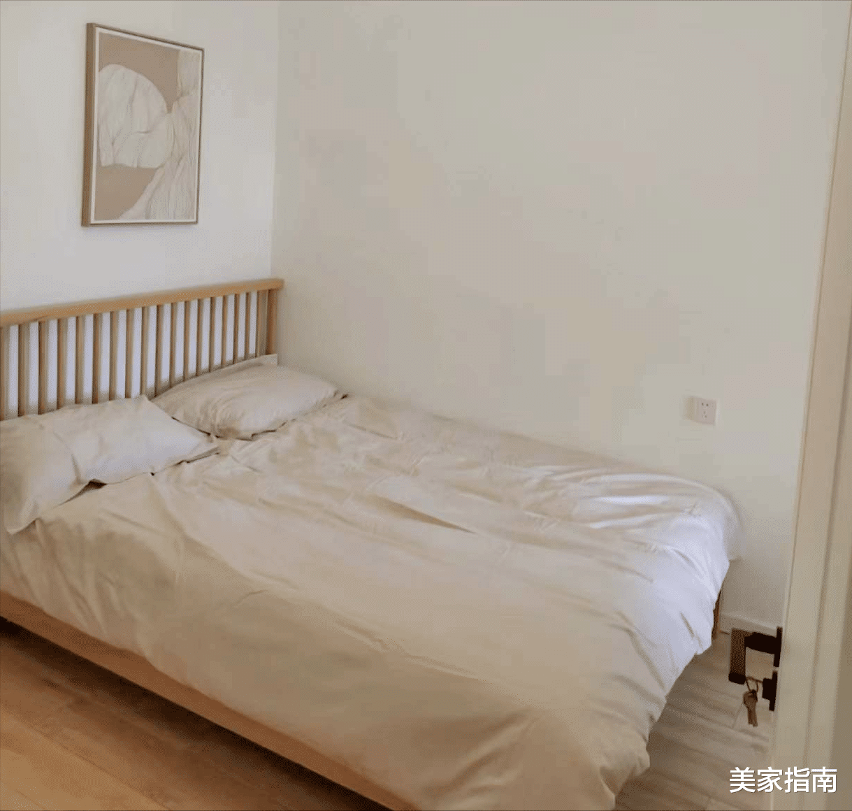 不吊顶不跟风,95后小两口9万元装65㎡两居室,网友:好精致