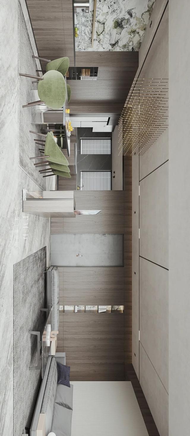 190大平层，坚持装意式轻奢风，酒店式的居住体验，谁能不爱！