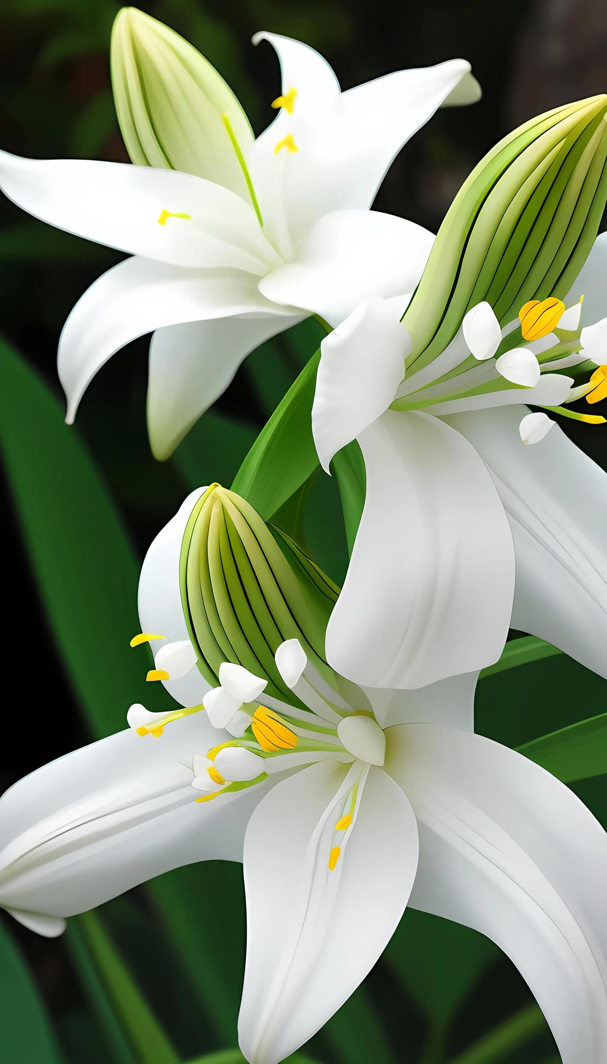 微距镜头下的百合花能有多美