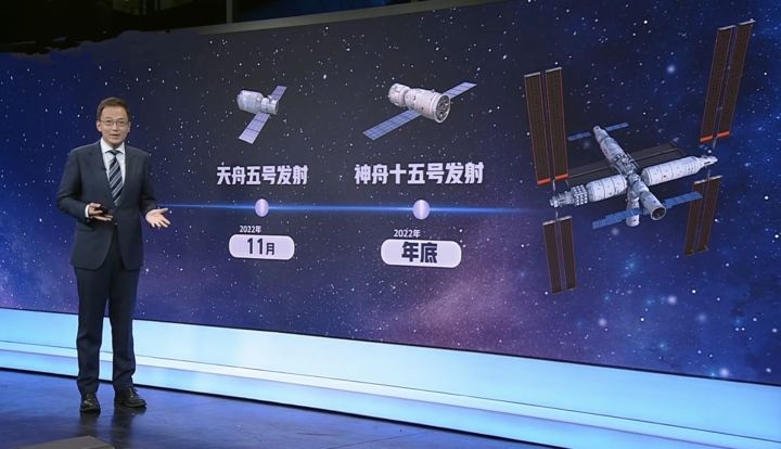 梦天舱归位航天员入内,我国空间站落成,成太空第二大组合航天器