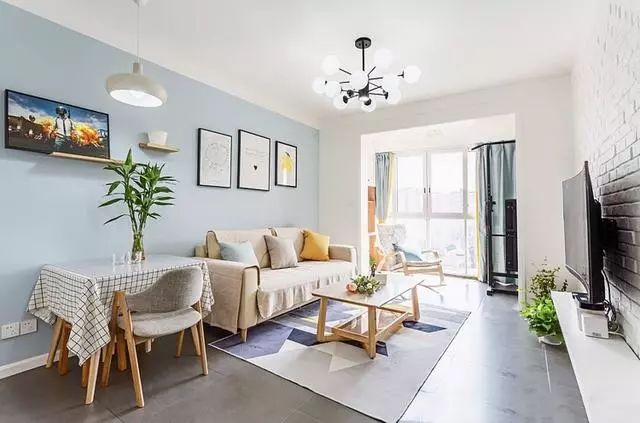 她家花不到4万改造66平二手房,北欧风美爆了!网友:好想住进去