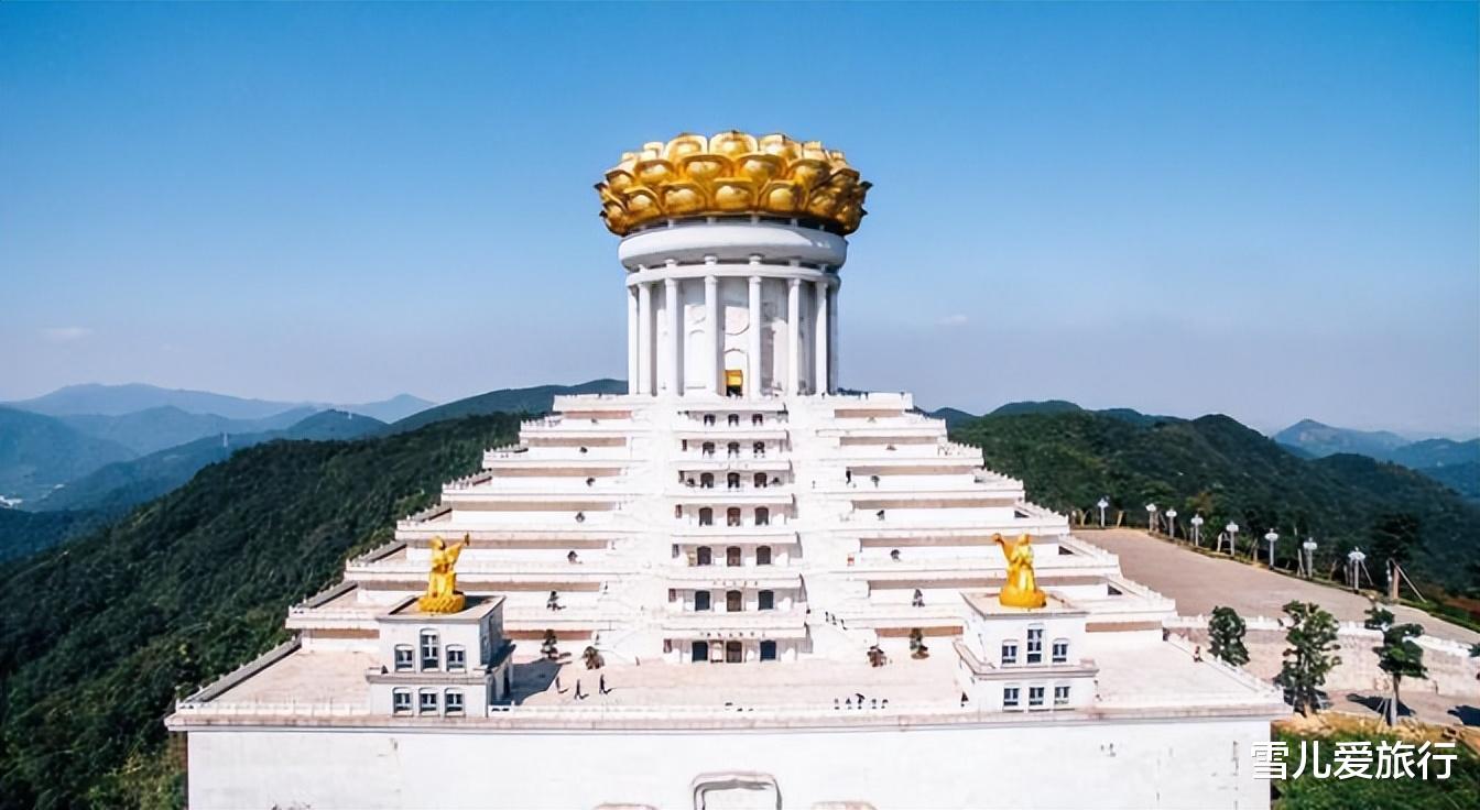 粉色|位于绍兴山巅的寺庙，投资13亿门票90元，拥有九项世界第一
