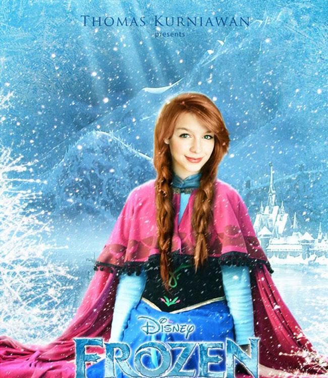 小美人鱼|他将女星通通P成迪士尼公主，艾玛华森化身最仙气的小美人鱼