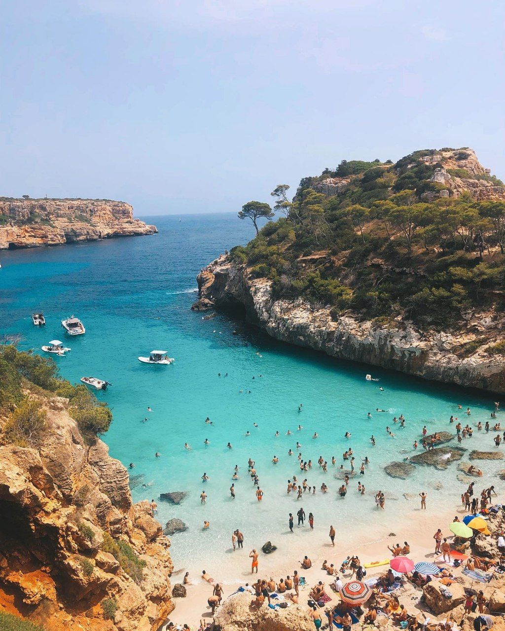 欧洲旅游|西班牙最美海滩之一:Calo des Moro海滩