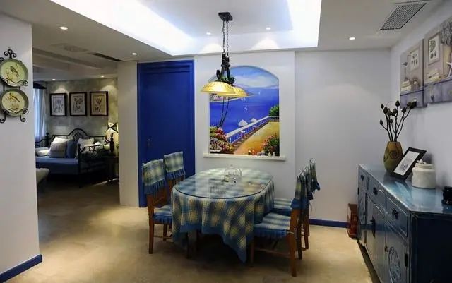 媳妇装修80平新房,非要跟风装地中海风格,这效果可以打几分?