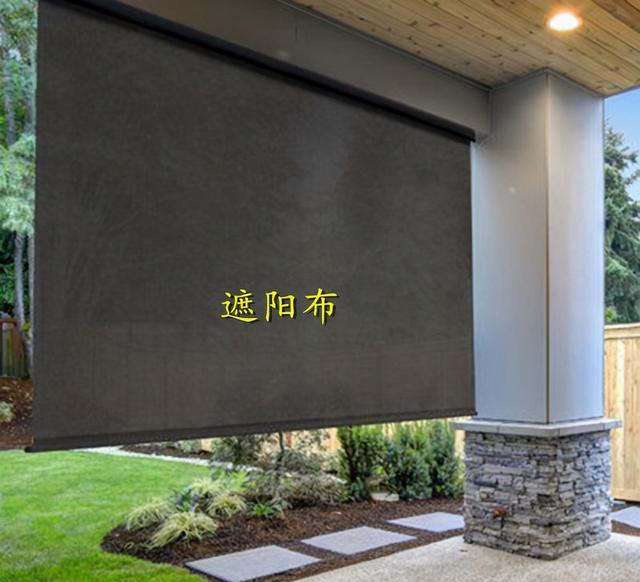 国外阳台从来不封,享受露台待遇,搭个框架扯张网,就能遮阳挡雨