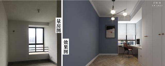 晒一户合肥小夫妻婚房，138半包花费13万，书房衣帽间合并多方便