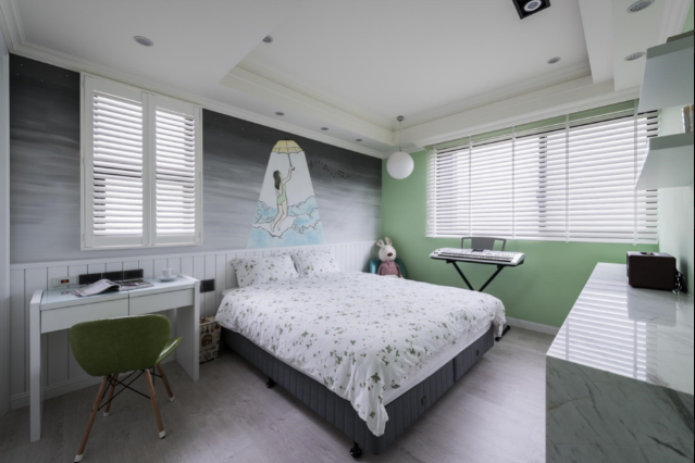 大平层新中式风格,整体装修完工效果,连爸妈看了都满意