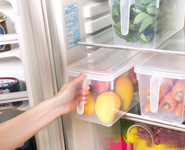 冰箱再大也别乱塞塑料袋，学学年轻人的做法，整洁又高级！