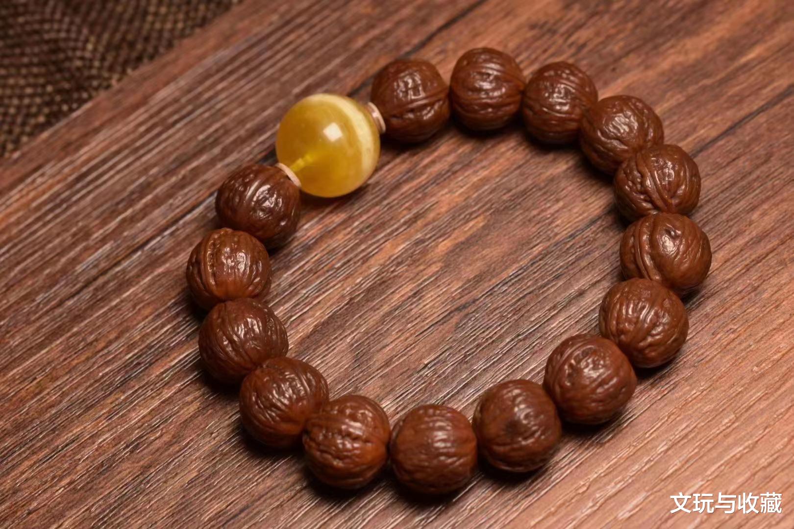 核桃手串|如何能将小核桃手串,以最快的速度盘出包浆?