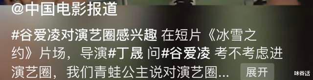 丁晟|谷爱凌被导演丁晟约戏，面露难色显犹豫，网友反对其进娱乐圈