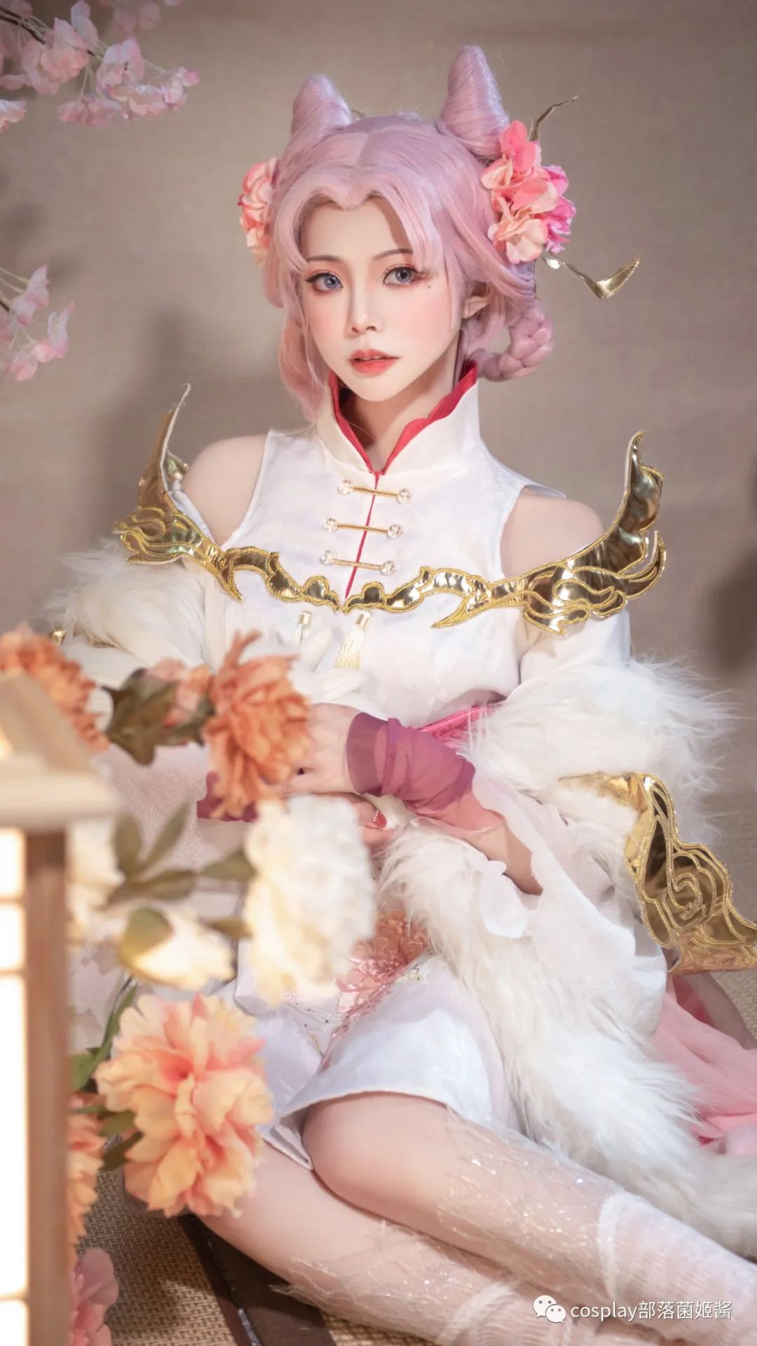 |cos：王者荣耀嫦娥拒霜思cos正片@阿琴
