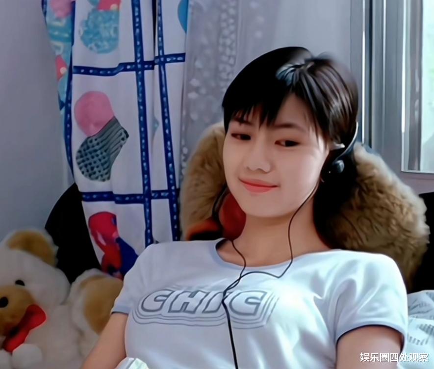 高圆圆|高圆圆上学时容貌甜美，气质纯净，太招人喜欢了。