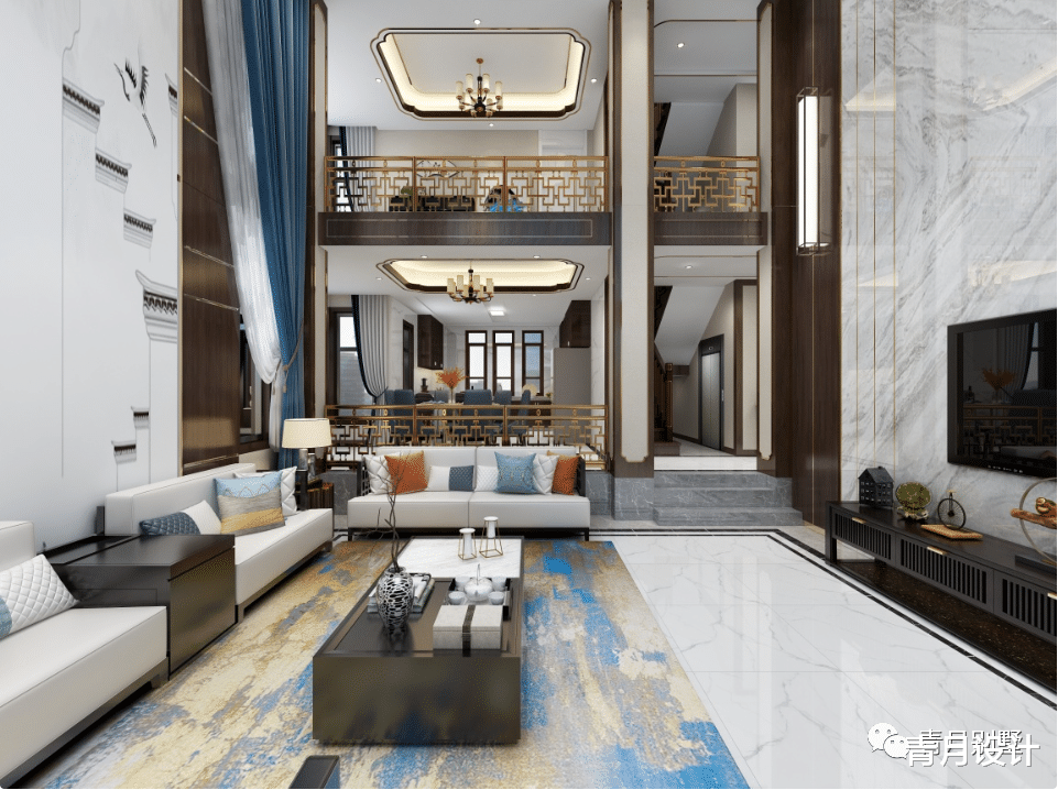 听说今年流行回乡盖房，这栋新中式别墅一定不会让你失望