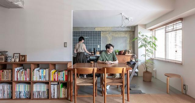 水泥毛坯墙、外露水管,75㎡公寓看着简陋,住进去才知道有多温馨