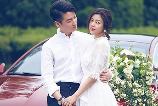 陈妍希|陈妍希晒写真照，与陈晓夫妻相十足，不愧是两口子