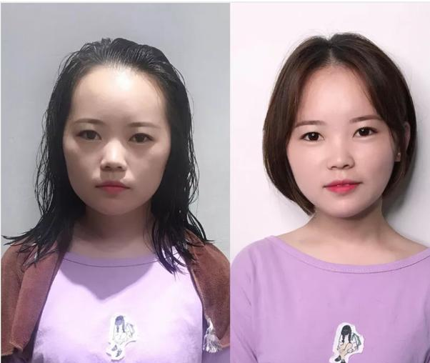 发型 头发花白的大姐，发型一换，美丽大变样