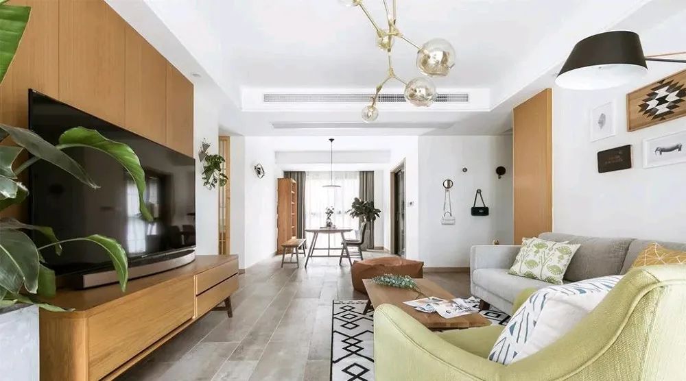 小户型两居室北欧风装修，开放舒适，幸福感满满！