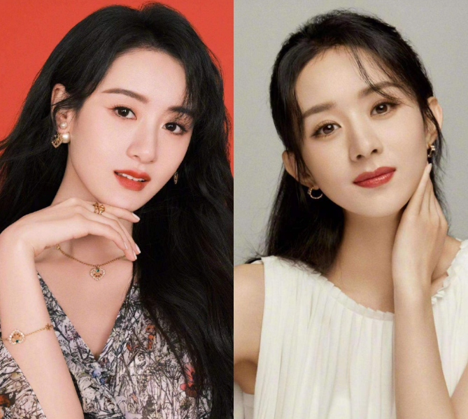 赵丽颖|明明长得相似的脸，一个美一个“土”
