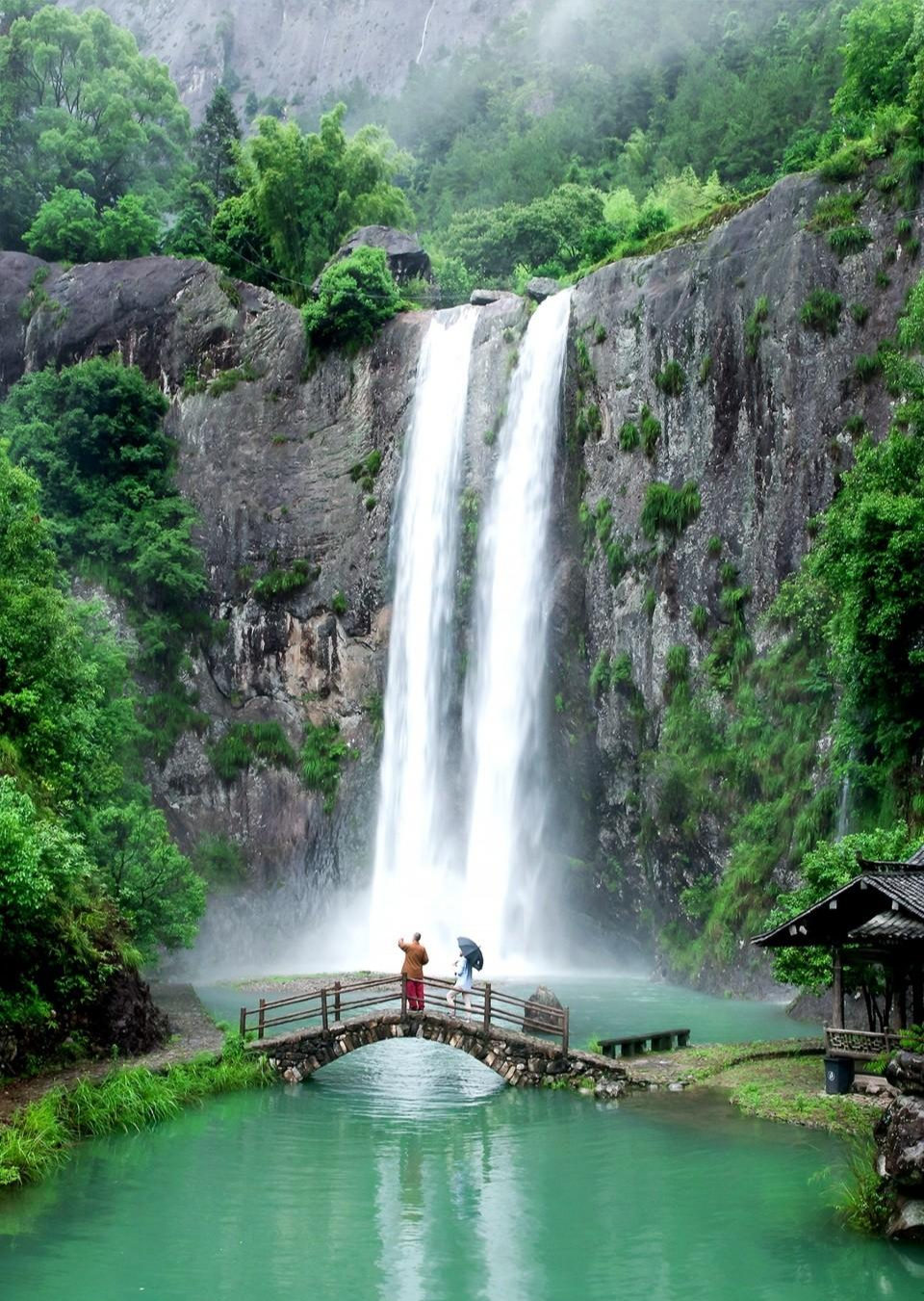 |走进永嘉石门,壮观九漈飞瀑天下无
