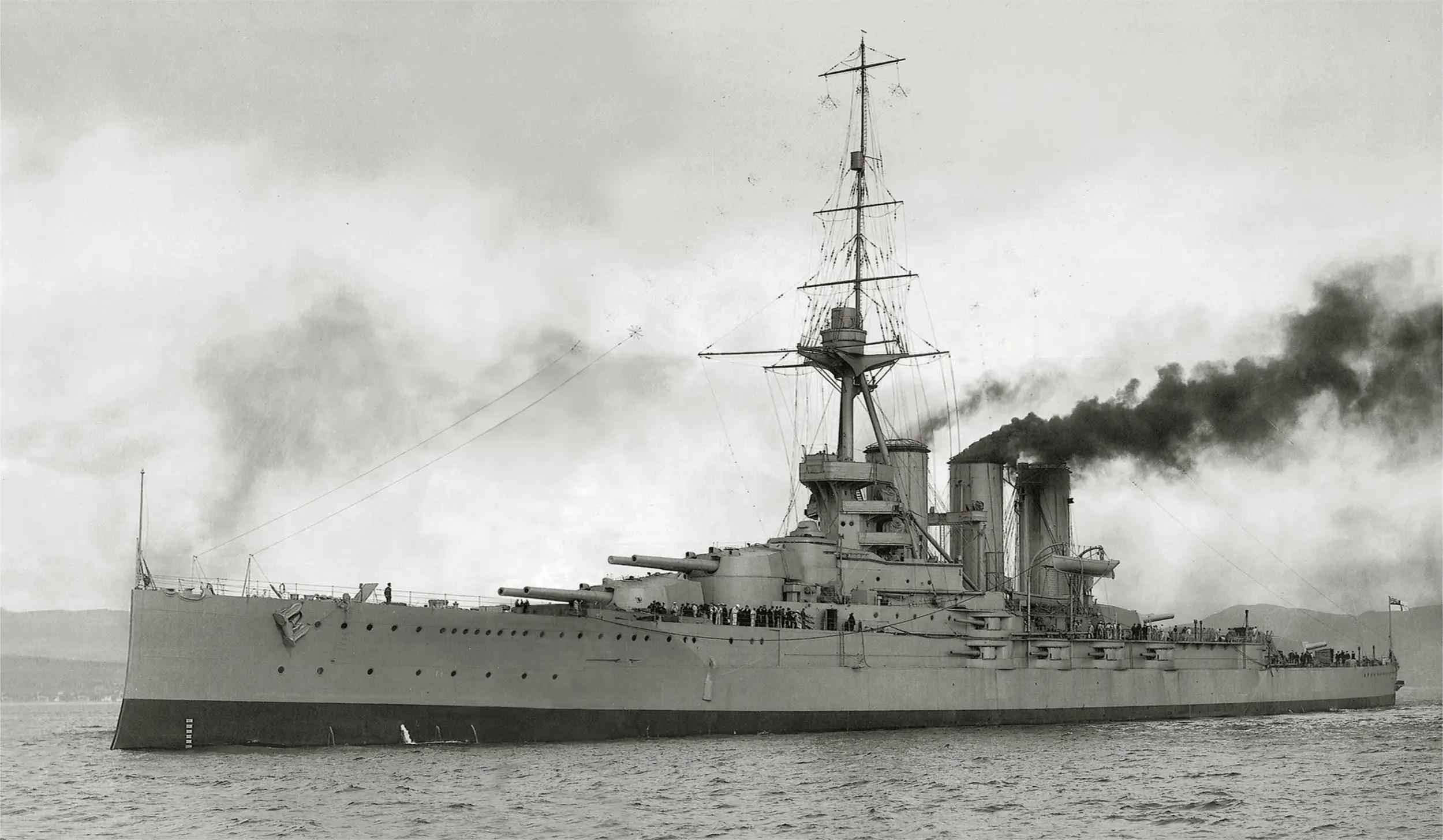 虎号战列巡洋舰,本为狮级舰的第四艘,后来改进为单独一级 - 历史资讯