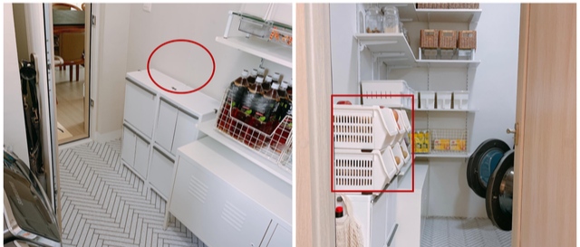 无论如何也要在厨房挤个家政间,哪怕2㎡不到,洗衣房、储物却都有