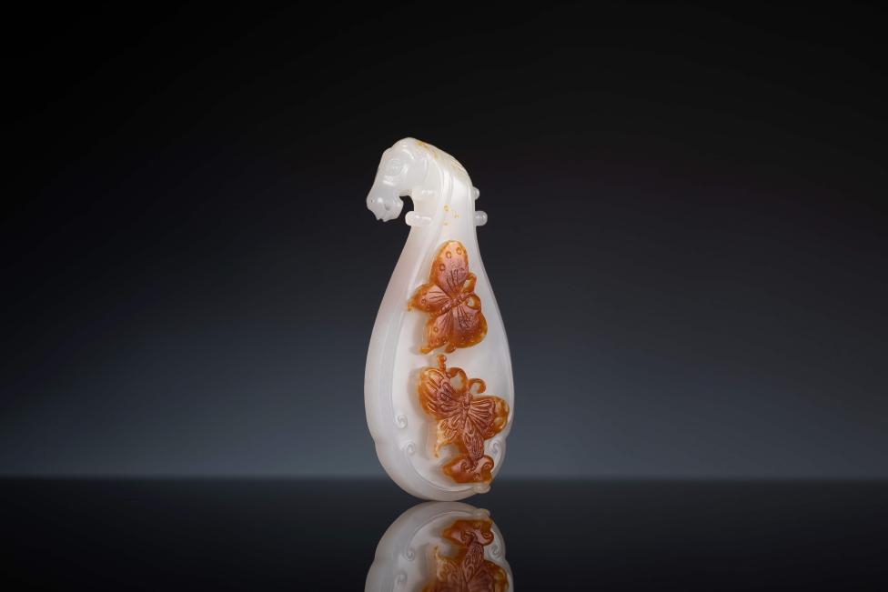 仰·望|籽料留皮俏色，没那么简单