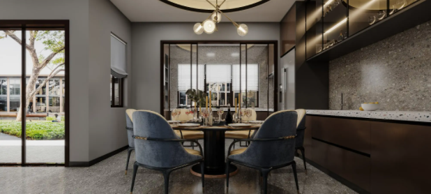 菡萏怡景装饰 | 大户型的港式设计,精致而大气的空间氛围感!