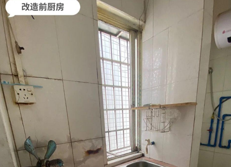 广东姑娘自己动手，装修22㎡一居室“老破小”，改造前后差别太大