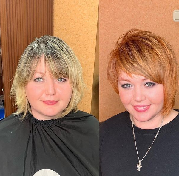 纹眉 换发型等于换脸，看完这16位美女的大改造，我信了