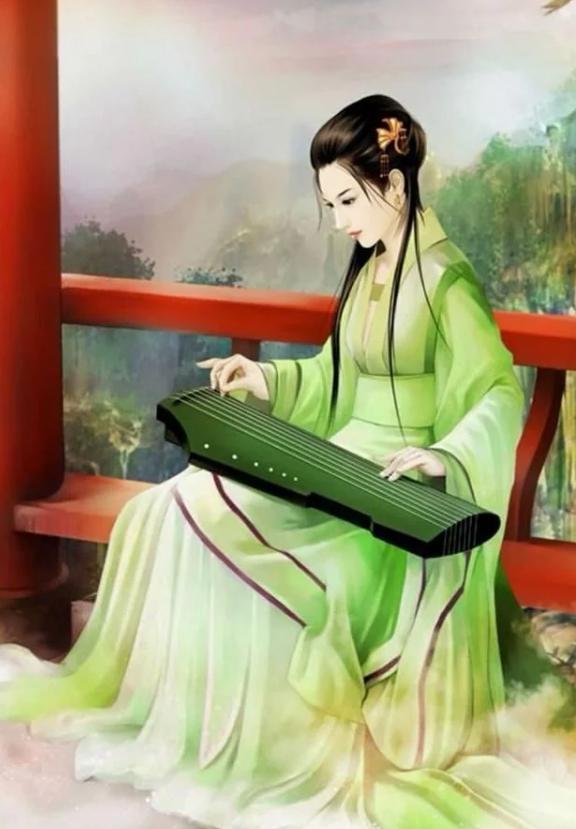 绿衣女（聊斋志异）