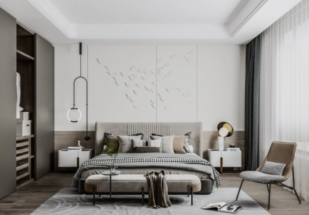 菡萏怡景装饰 | 大户型的港式设计,精致而大气的空间氛围感!