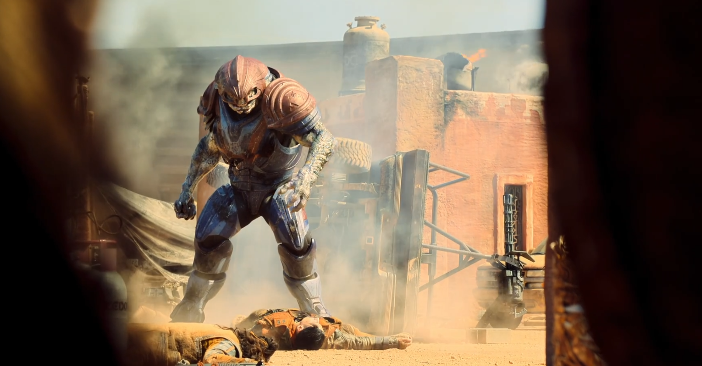 古力娜扎|《光环》第一季首播，花了5.7亿制作，就给观众看钢管打外星人？