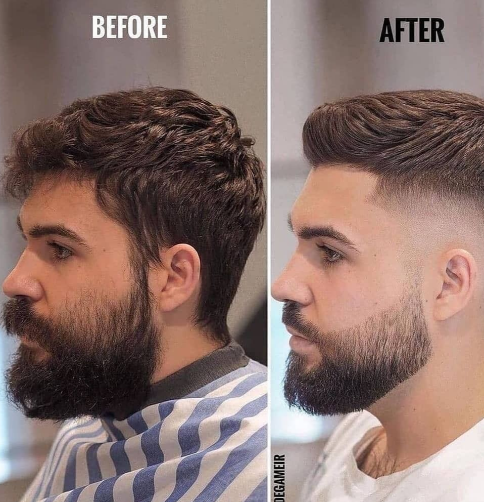 发型 男人帅不帅,三分看长相七分靠发型,同意吗