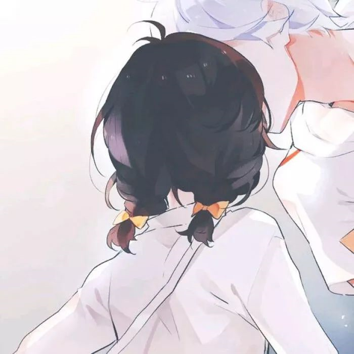 情侣|甜蜜动漫情侣头像|你是我的乍见之欢