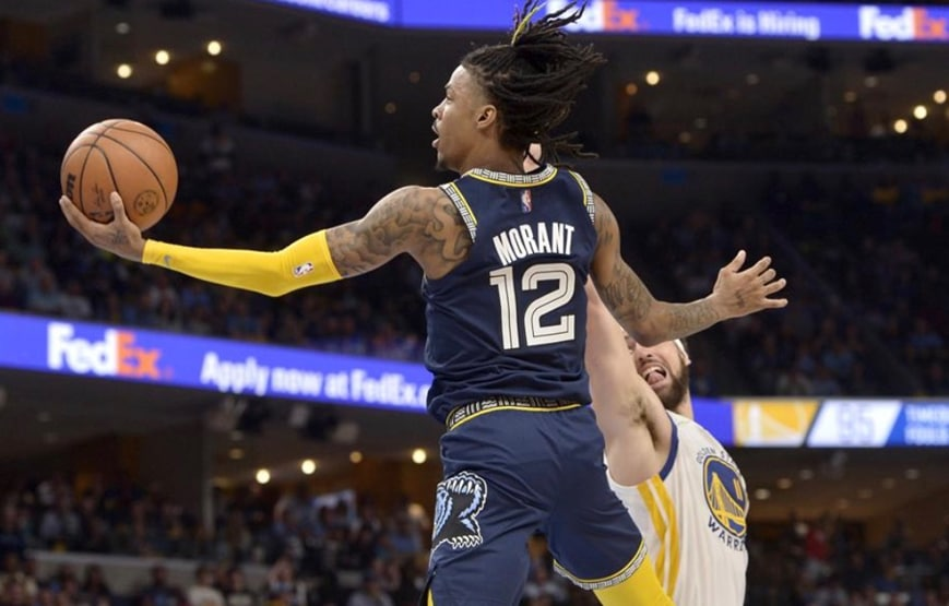 |邦哥看球：NBA前瞻 灰熊VS勇士，没佩顿莫兰特能再爆发吗？