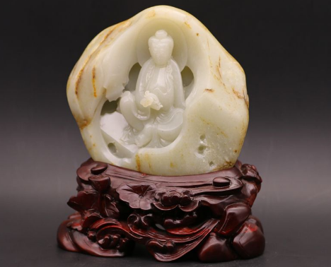 雕刻|越来越少的籽料摆件,收藏市场的重器,如今很难见到