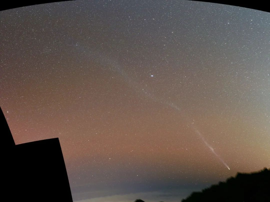 伦纳德彗星掠过近日点，却留下了一条奇特的尾迹