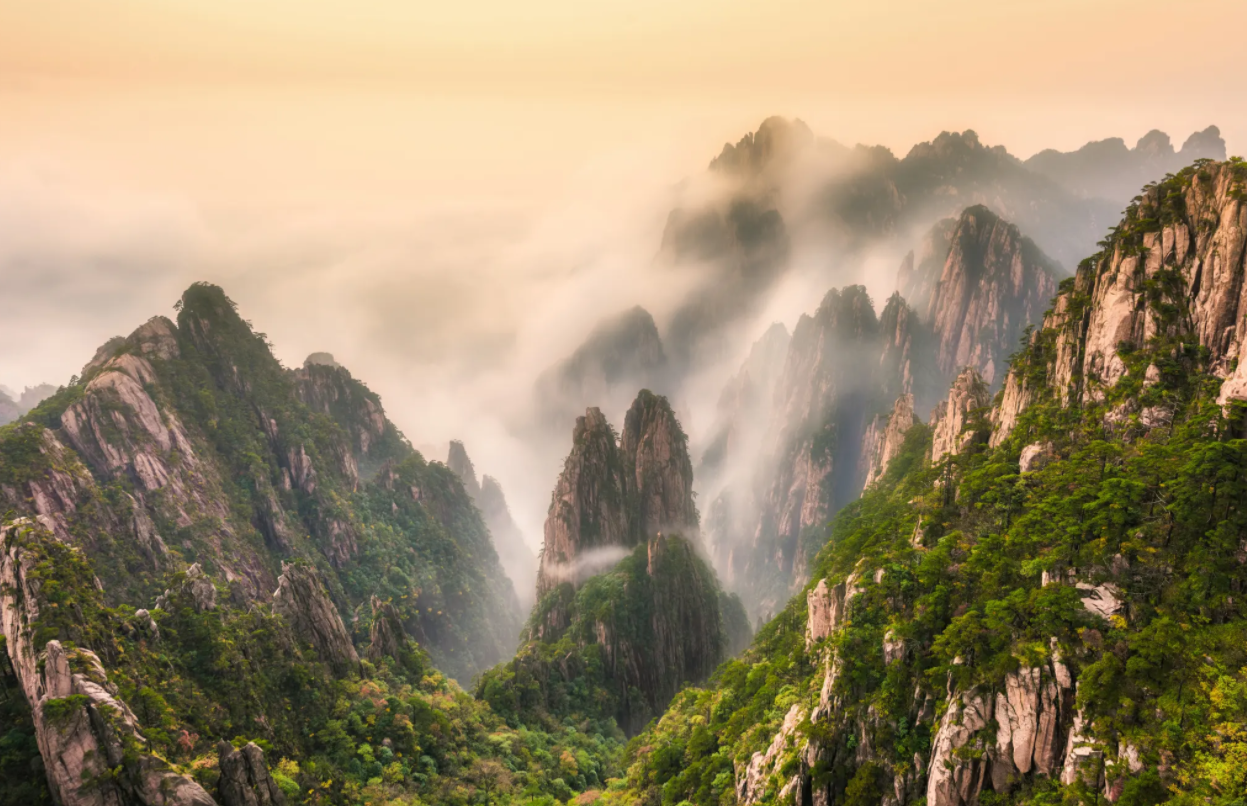 动力|黄山归来不看岳，黄山奇景，真的好震撼
