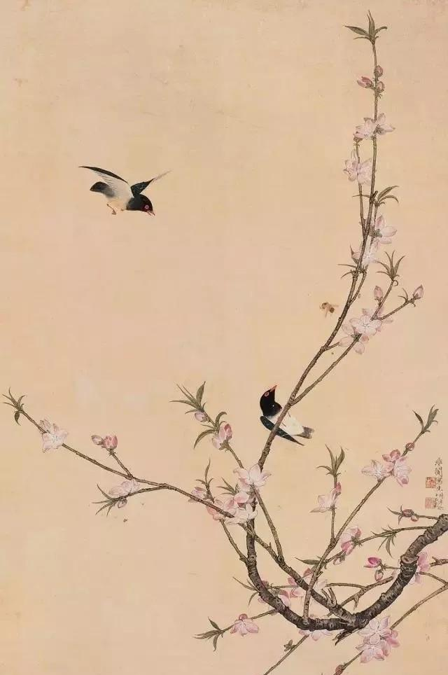 飘来喜气扬,桃李芬芳花烂漫,枝头硕果笑盈堂