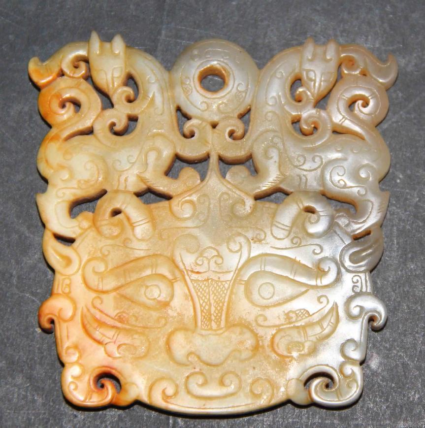 玉雕|从玉雕上的仿古纹饰，探寻千年文化
