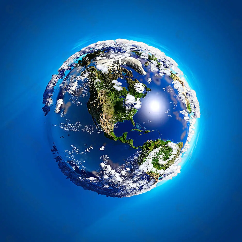 假如我们生活的地球是扁平的圆盘,世界上将会出现可怕的8大异象