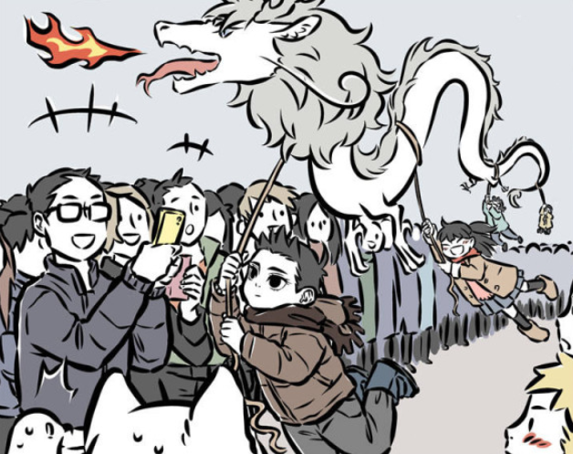 哪吒|非人哉:哪吒的辈分有多大,舞龙就要舞真的,还是城里人会玩!