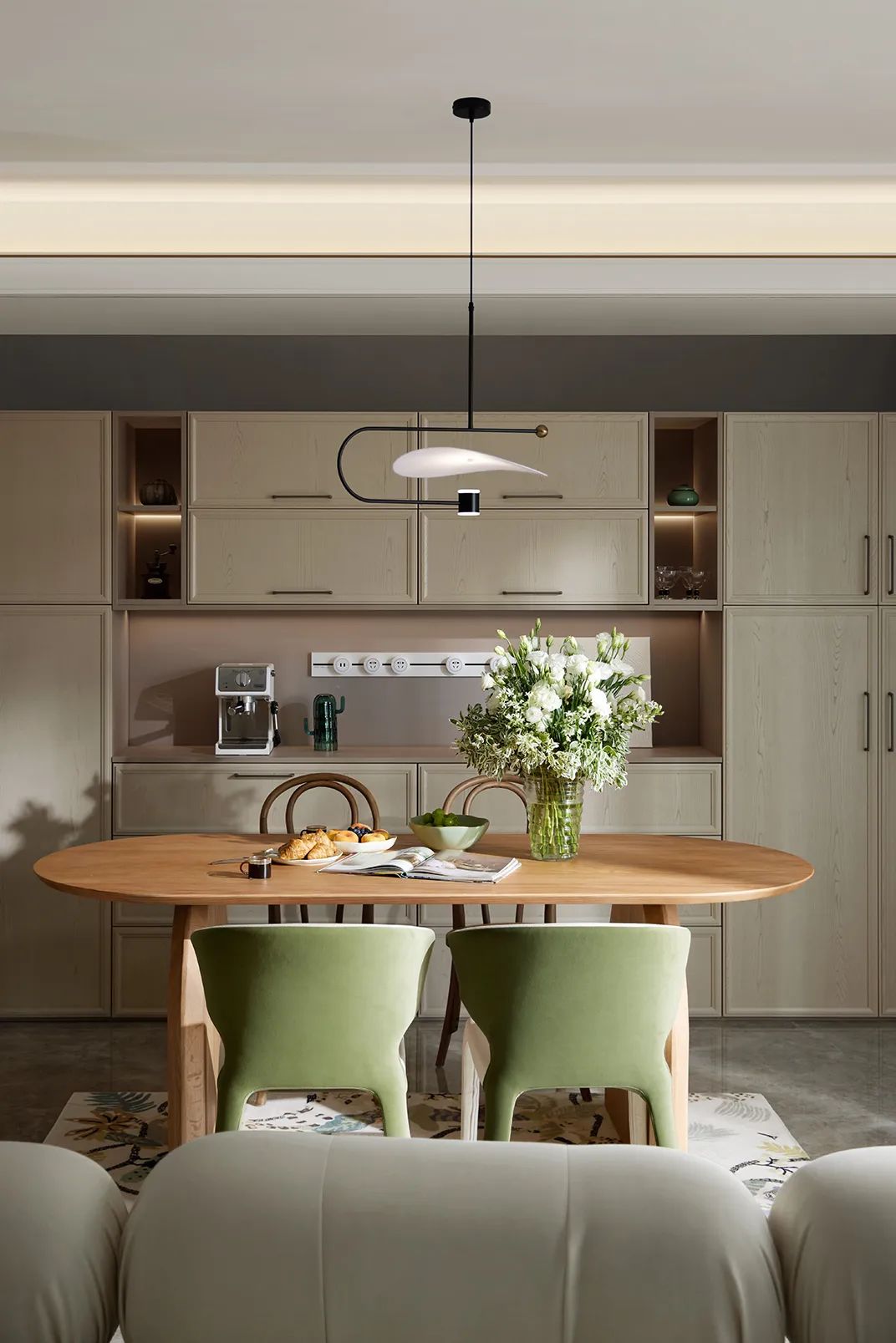 95平米法式风格装修,轻奢浪漫居所,姐妹们的梦想小家~