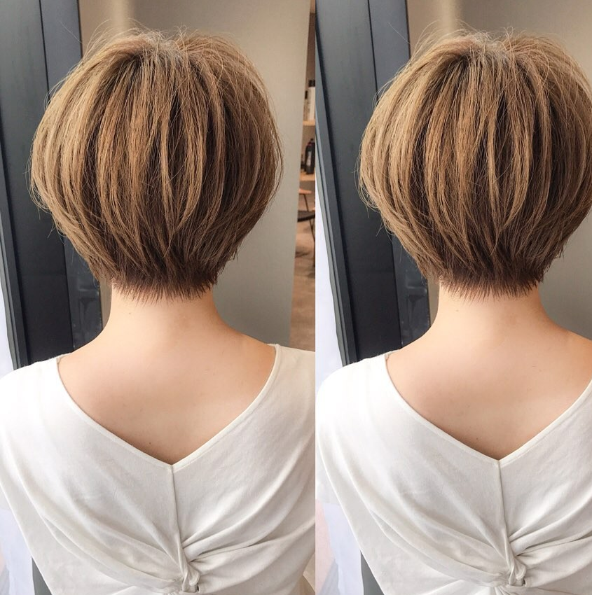 短发 这才叫短发，利落蓬松美美哒，爱美女性都在剪