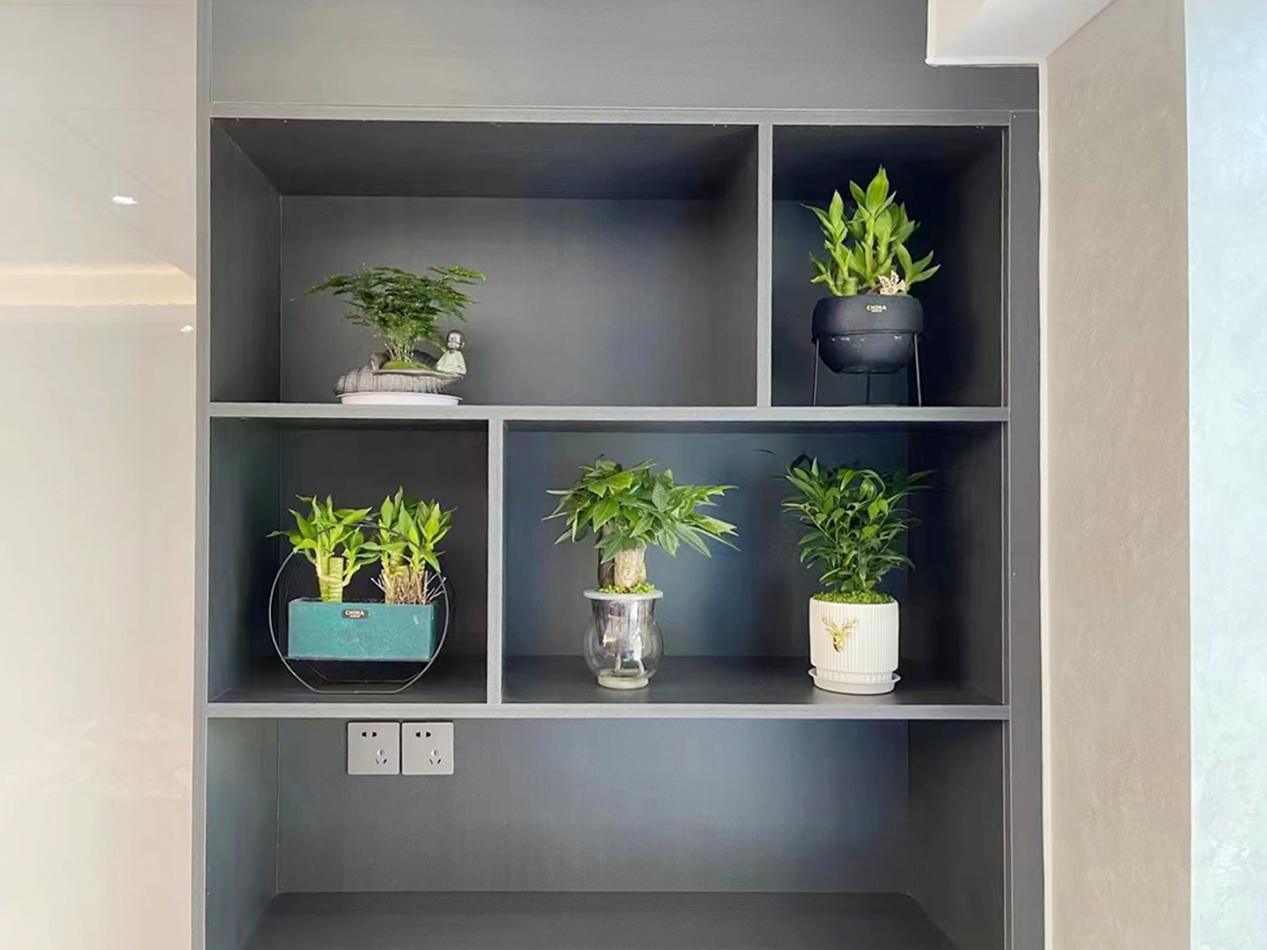 样板间|简约四居室，色调淡雅且灵动，为空间每一角落增添惊喜！