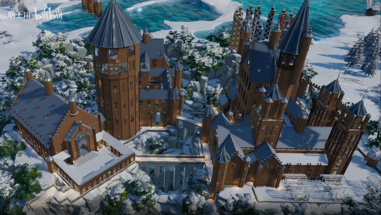 忍者|霍格沃茨魔法学校降临？剑网3四万平私邸宅园还能这样玩！