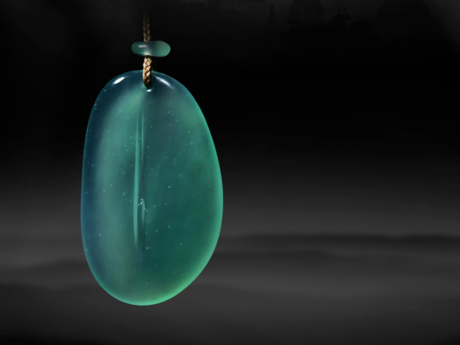 翡翠|翡翠的地位非常高，同样价值也非常高，是因为它难得又美好