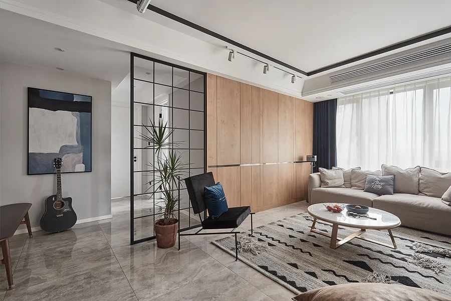 115平米三室两厅装修 北欧风装修设计 三代人的温馨之家