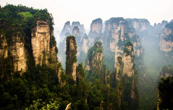 ott|天门山是私营的，全是后期开发的，全是些修出来的风景